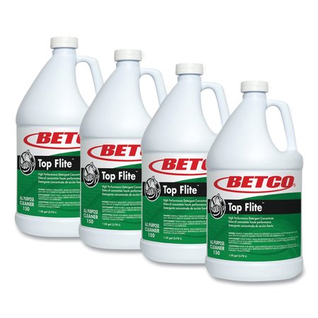 Betco Cleaners & Detergents, 1 gal Bottle, Mint, 4 PK 1500400